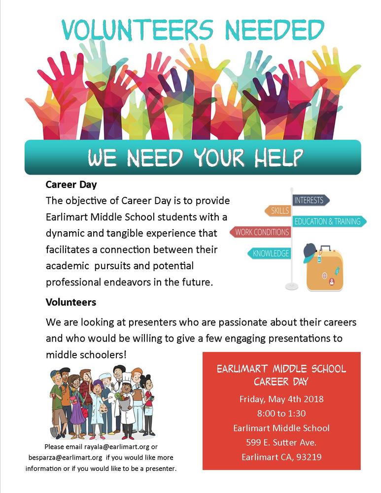 Volunteers Needed for EMS Career Day