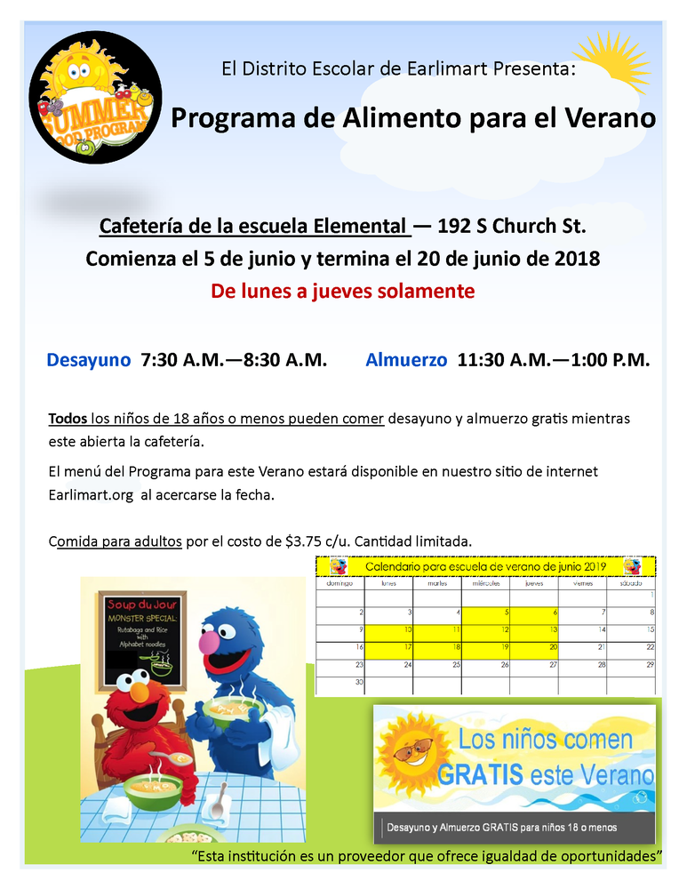 Programa de Alimento para el Verano