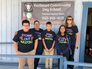 Staff and Students actively participating in Campaign to Stomp Out Bullying