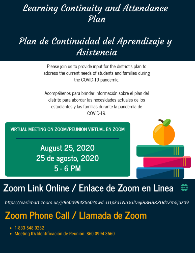 Plan de continuidad de aprendizaje y asistencia