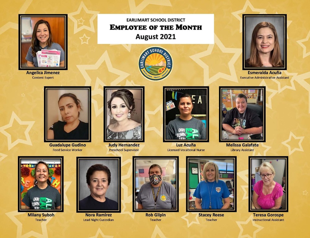 Employees of the Month (August)