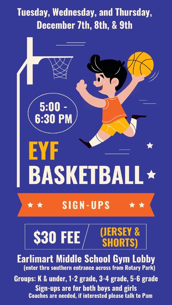 EYF Basketball Sign Ups
