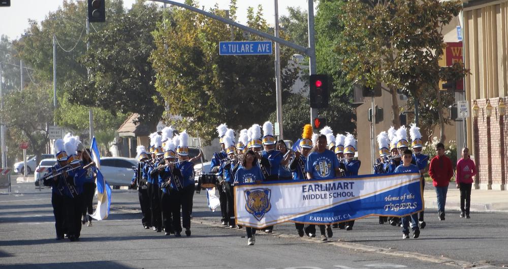 EMS Tiger Band & Colorguard in Tulare Band Review