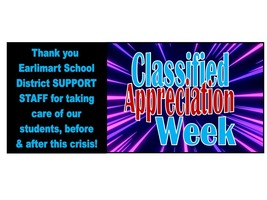 Thank you Support Staff!