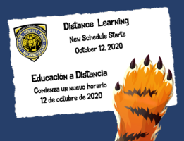 Distance Learn Schedules/ Horario de Educacion a Distancia
