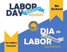 No School - Labor Day