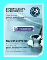 Superintendent Parent Meeting