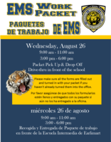 EMS Work Packets/Paquetes de Trabajo de EMS