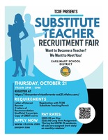 Substitute Teacher Recruitment Fair